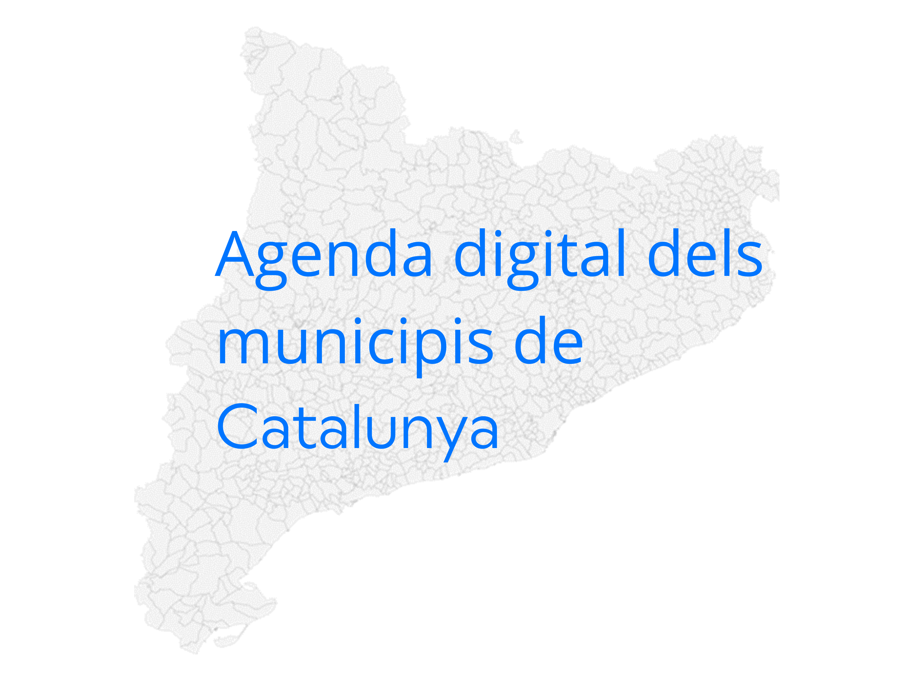Mapa Catalunya Agenda digital